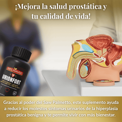 UrionFort™ Apoyo para la Salud de la Próstata